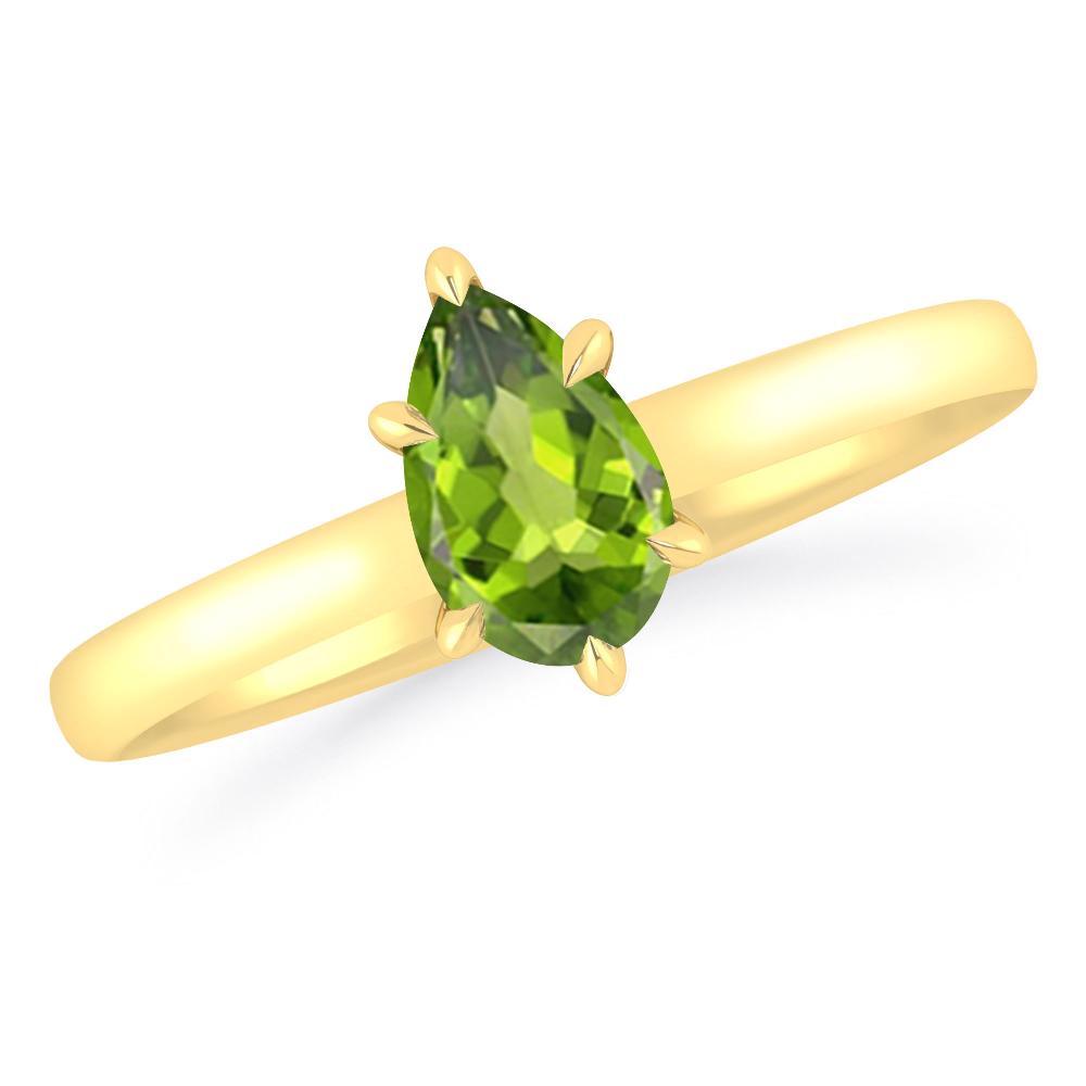 Yellow Gold - Peridot