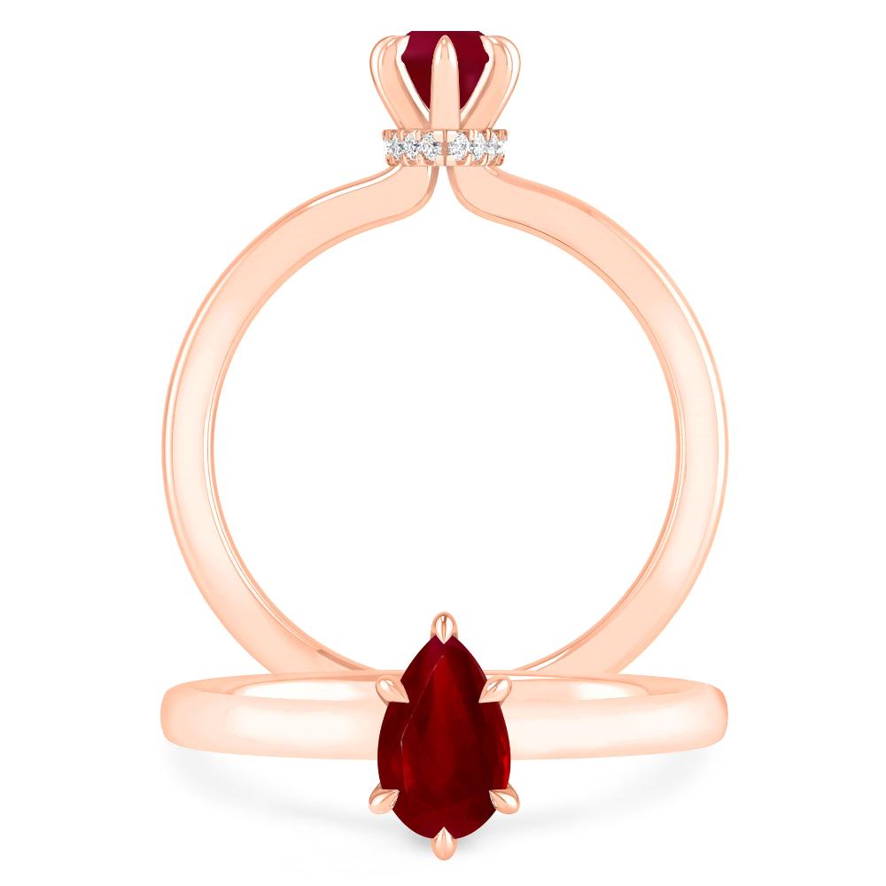 Rose Gold - Ruby