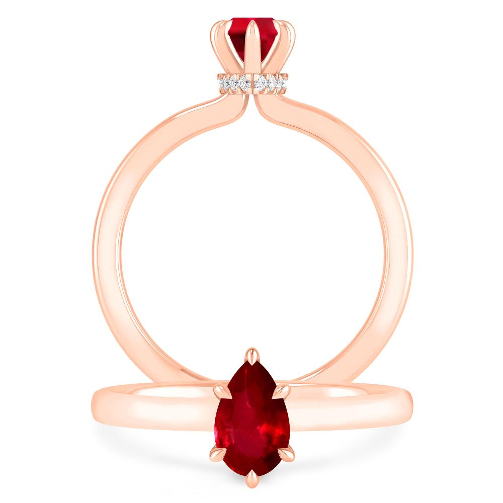 Rose Gold - Ruby