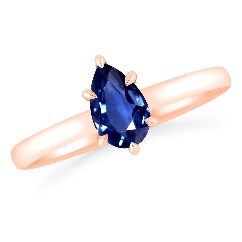 Rose Gold - Sapphire