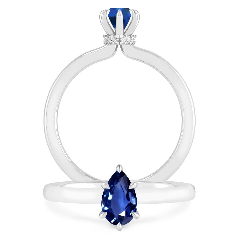White Gold - Sapphire