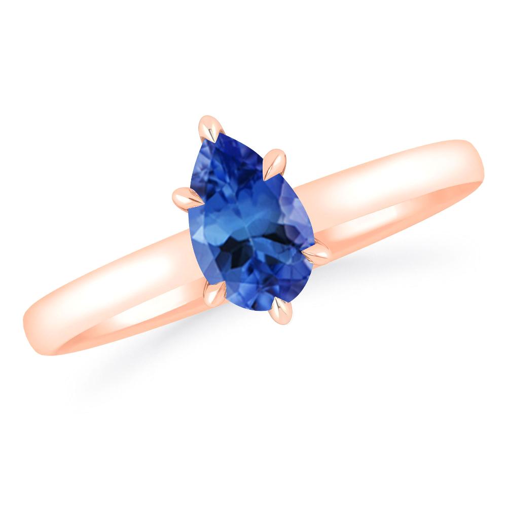 Rose Gold - Tanzanite