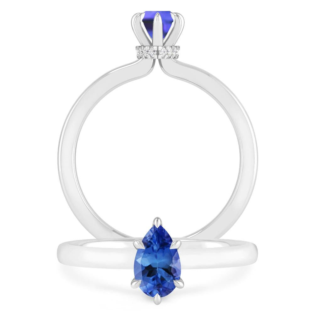 White Gold - Tanzanite