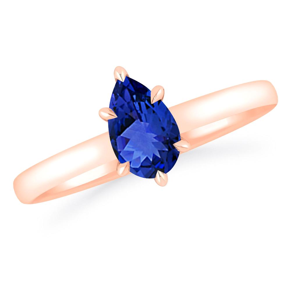 Rose Gold - Tanzanite