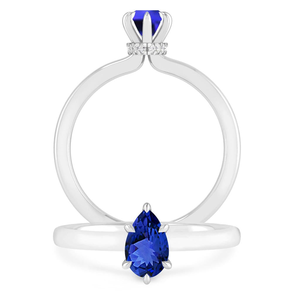 White Gold - Tanzanite