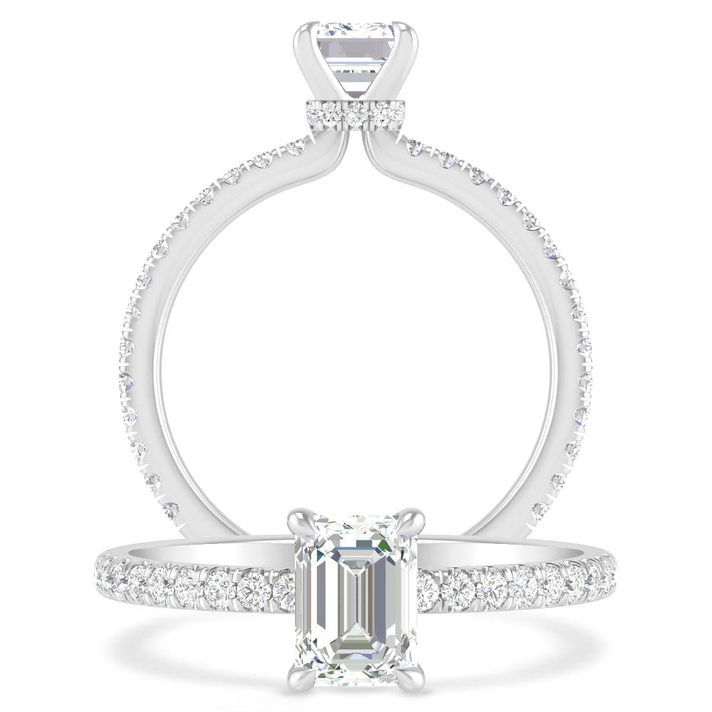 White Gold - Emerald