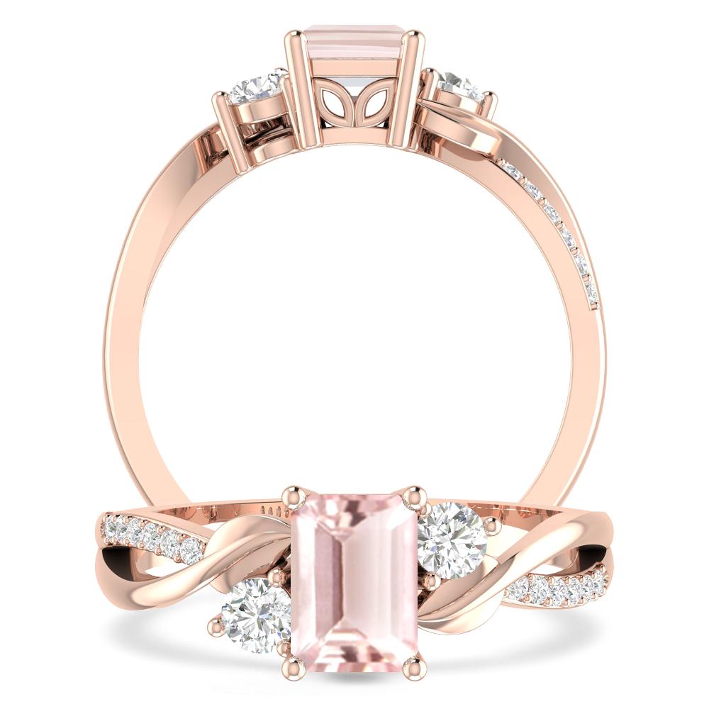 Rose Gold - Morganite