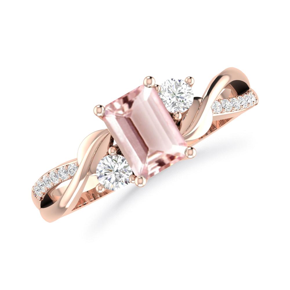 Rose Gold - Morganite