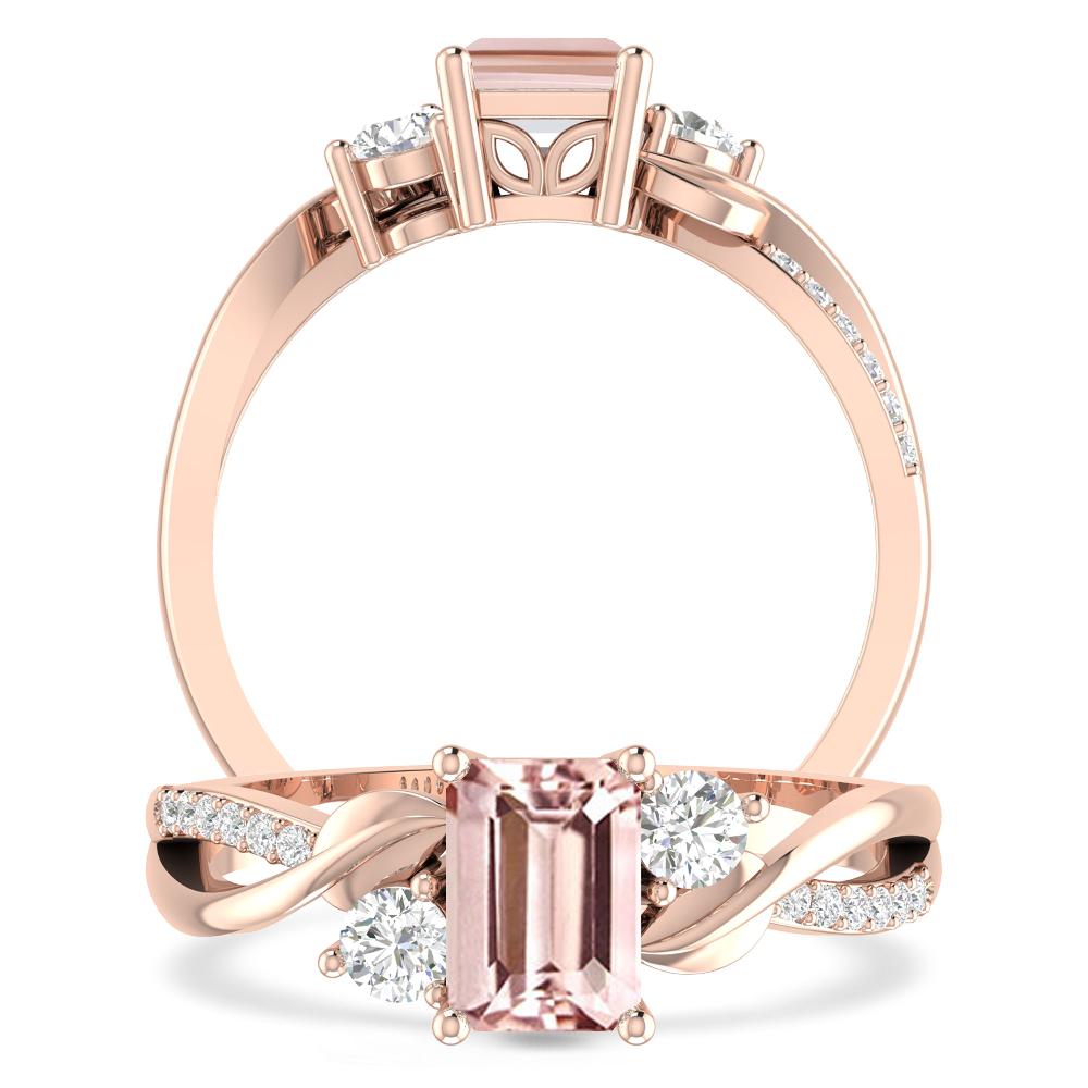 Rose Gold - Morganite