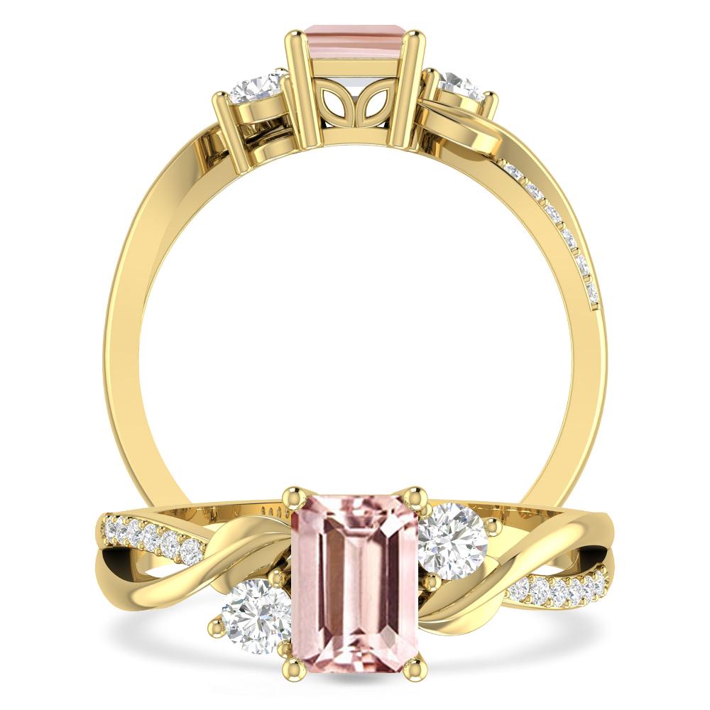Yellow Gold - Morganite