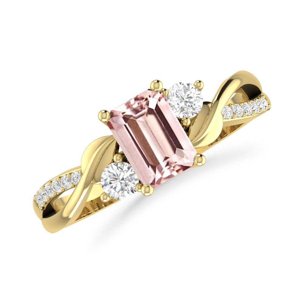 Yellow Gold - Morganite