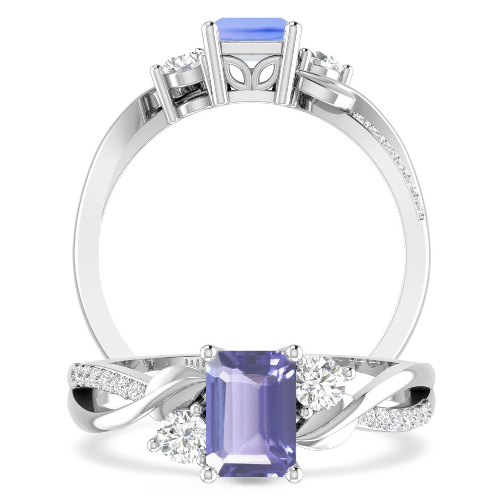White Gold - Tanzanite