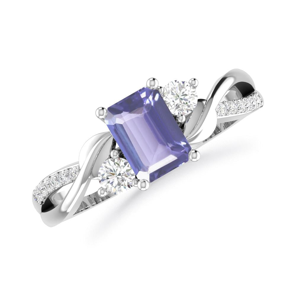 White Gold - Tanzanite