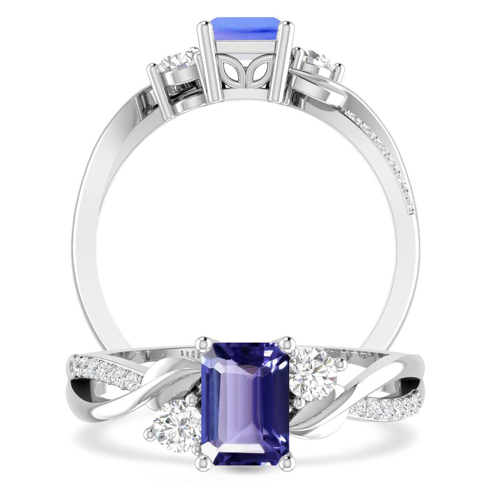 White Gold - Tanzanite