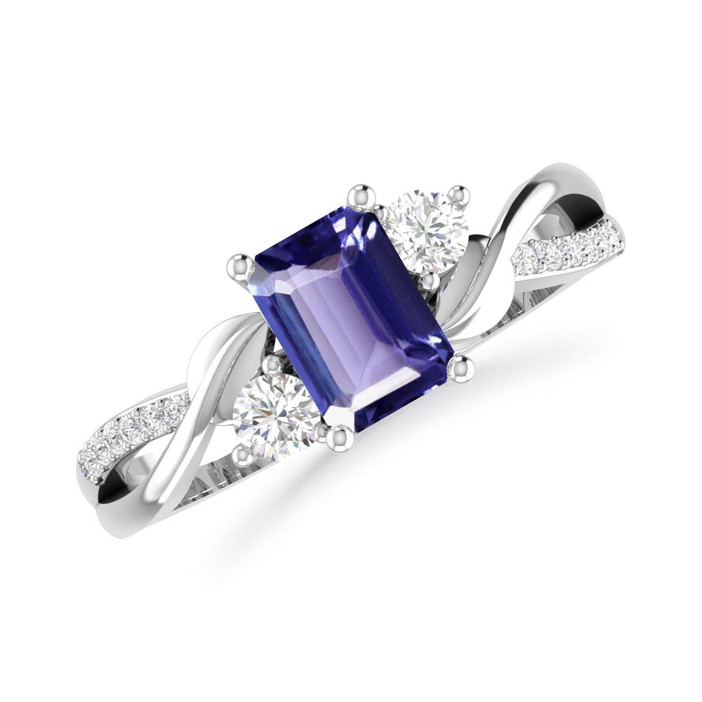 White Gold - Tanzanite