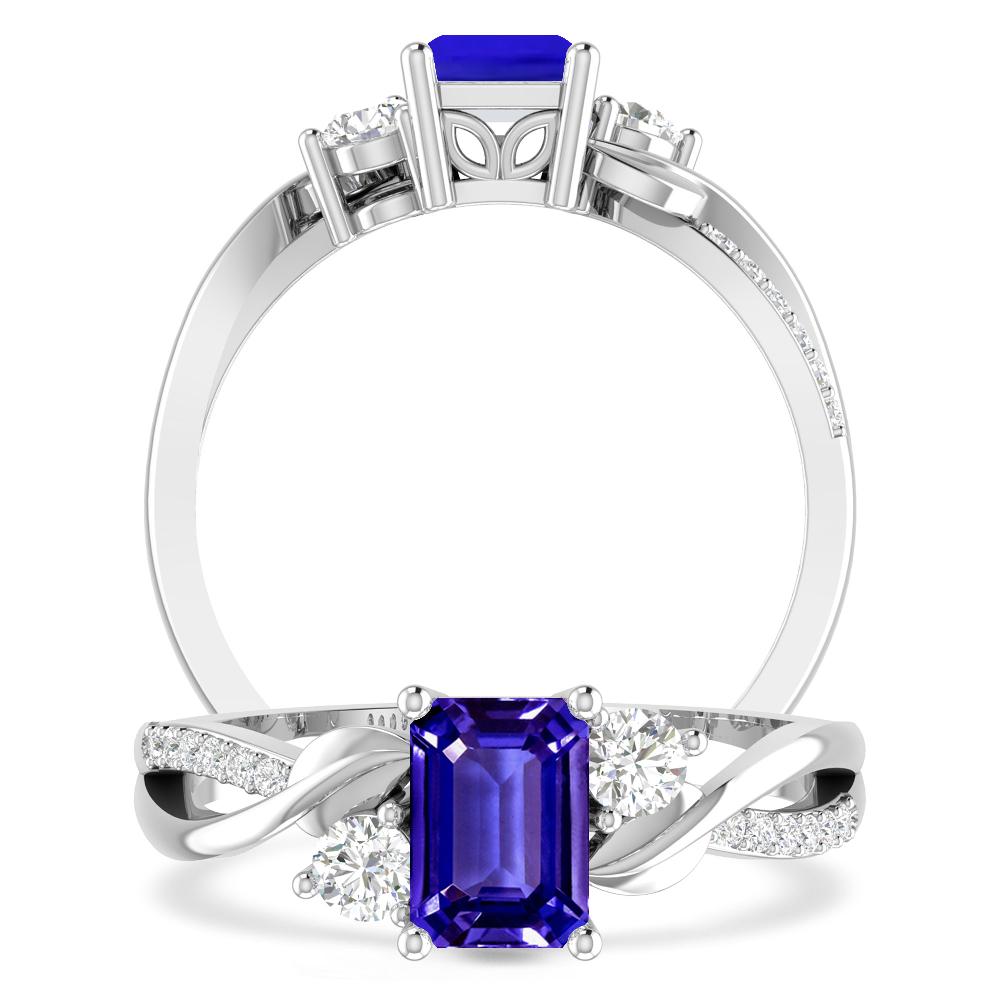 White Gold - Tanzanite