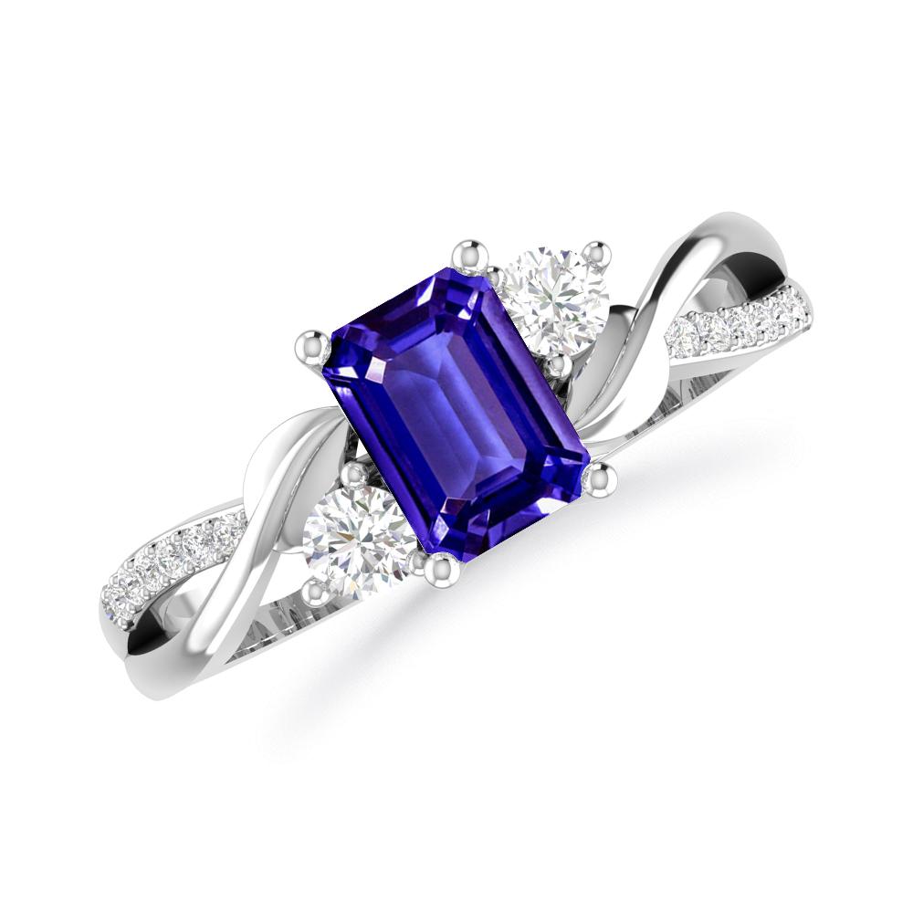 White Gold - Tanzanite