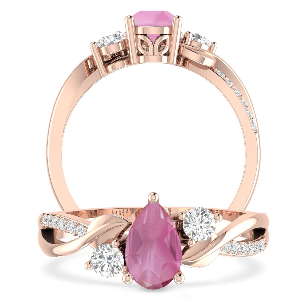 Rose Gold - Pink Tourmaline