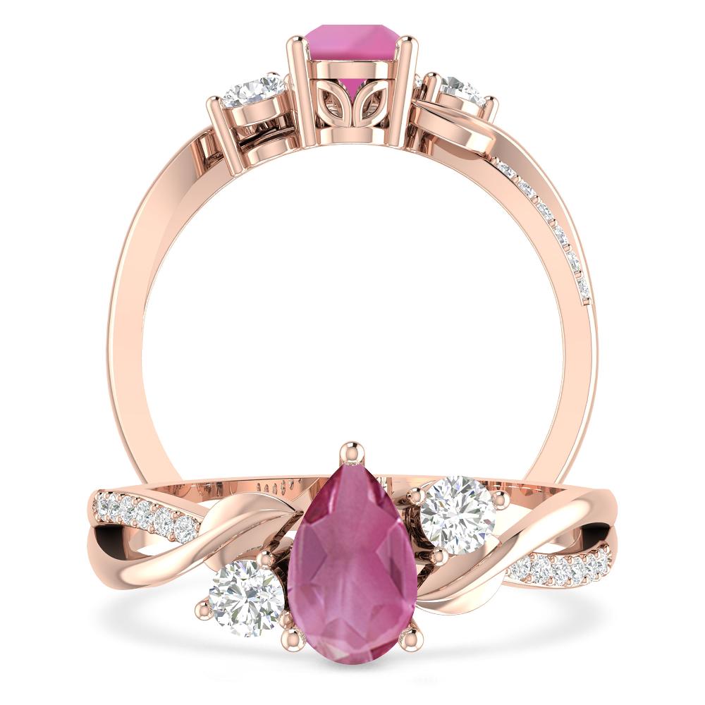 Rose Gold - Pink Tourmaline