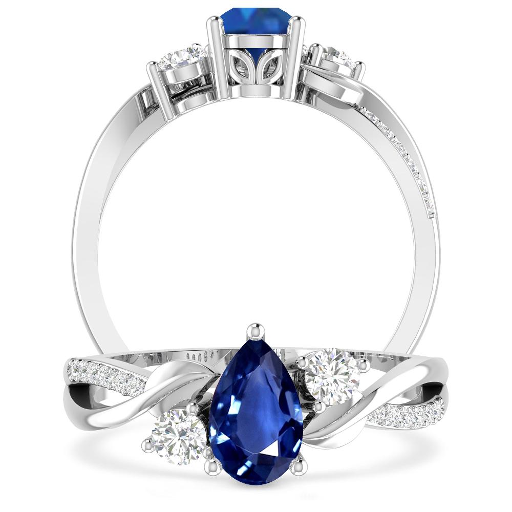 White Gold - Sapphire