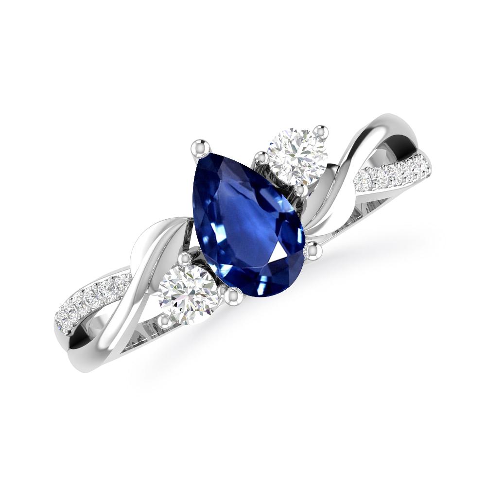 White Gold - Sapphire
