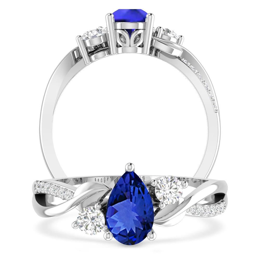 White Gold - Tanzanite