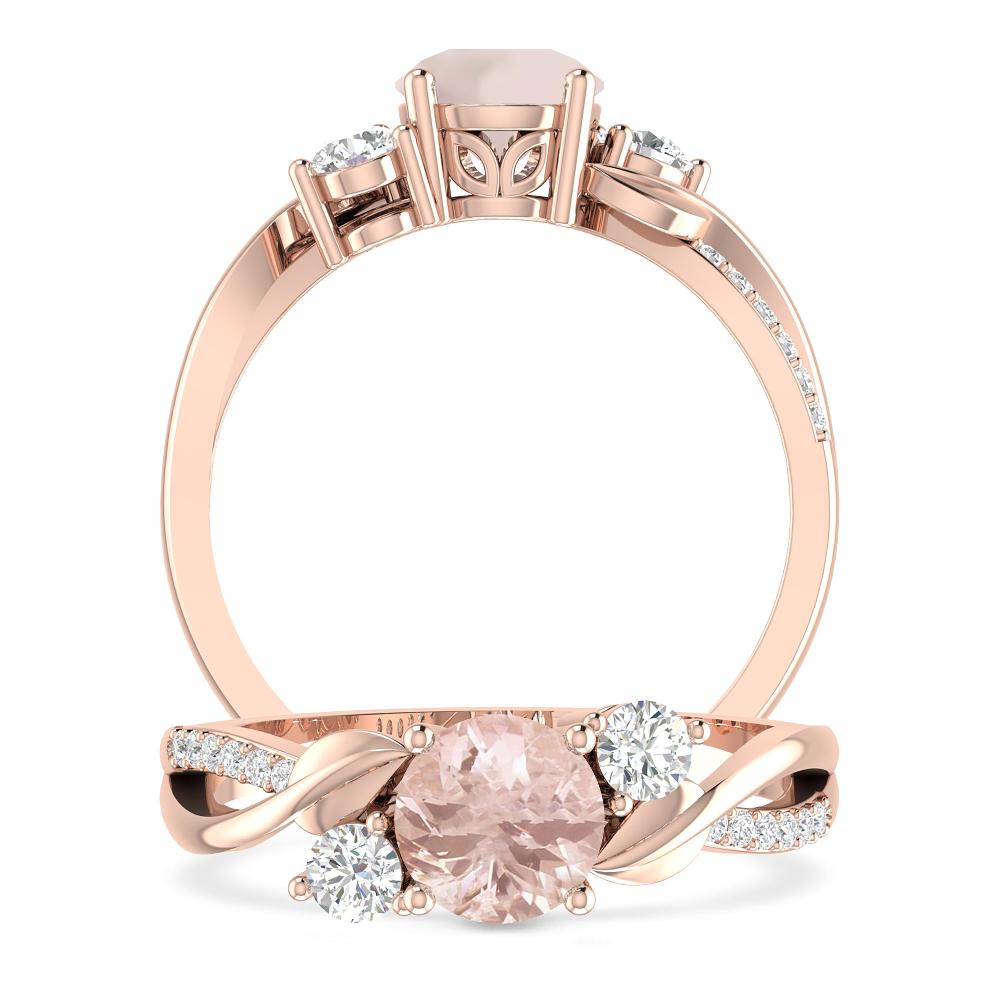 Rose Gold - Morganite