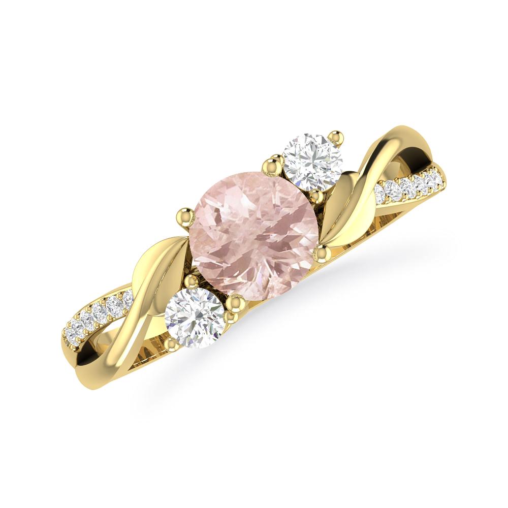 Yellow Gold - Morganite