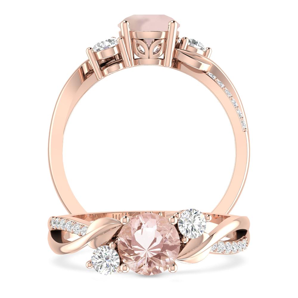 Rose Gold - Morganite
