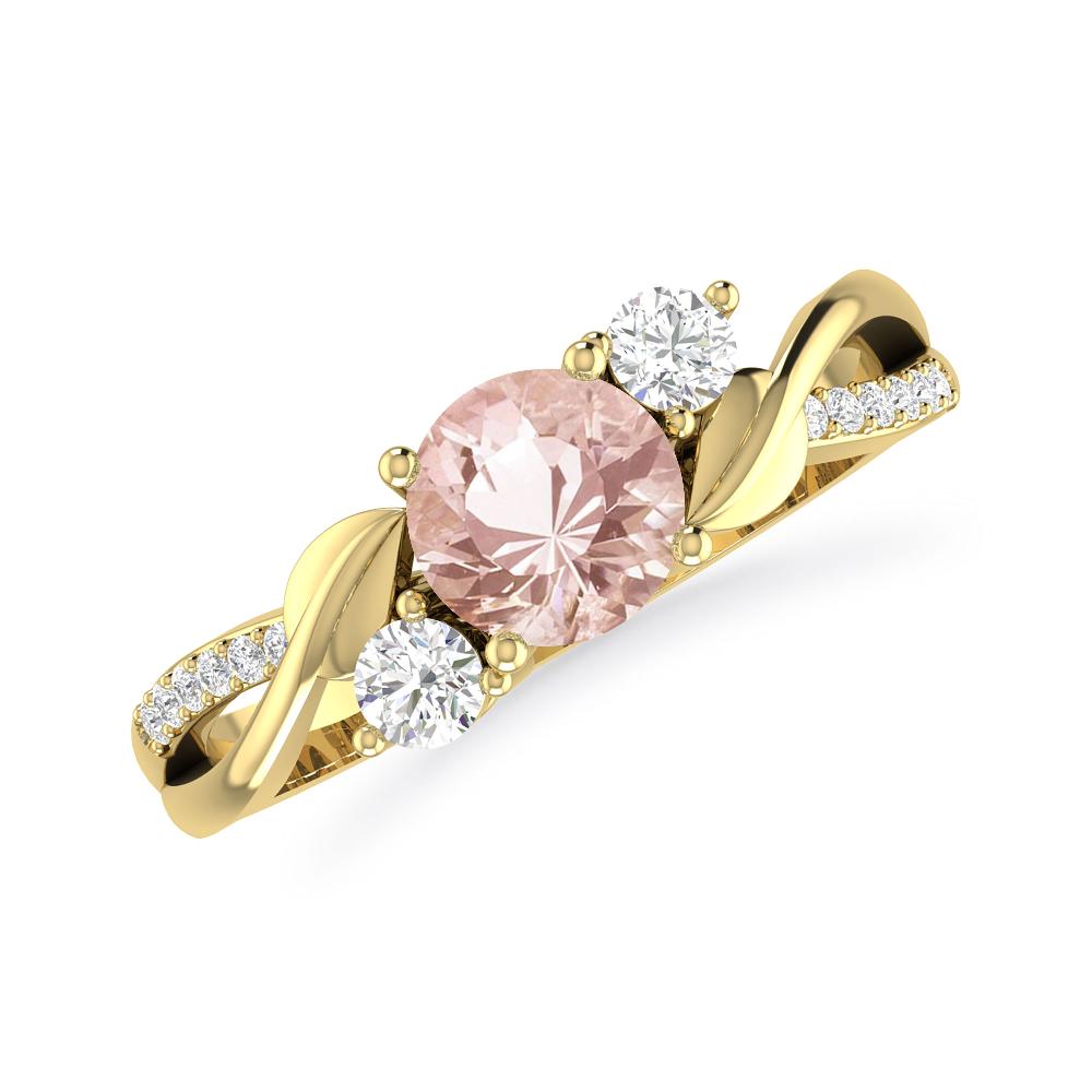 Yellow Gold - Morganite