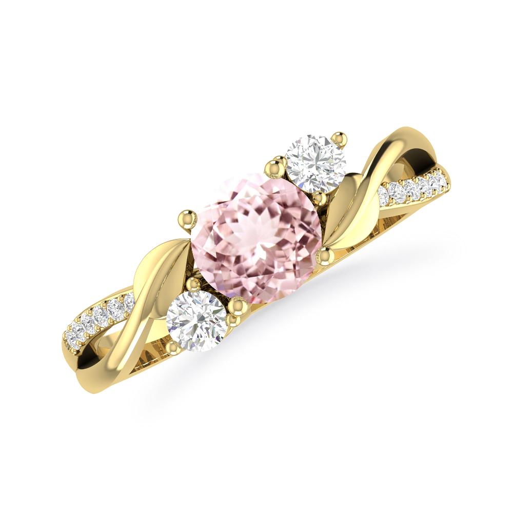 Yellow Gold - Morganite