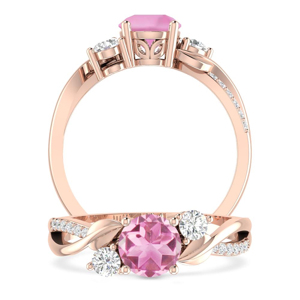 Rose Gold - Pink Tourmaline