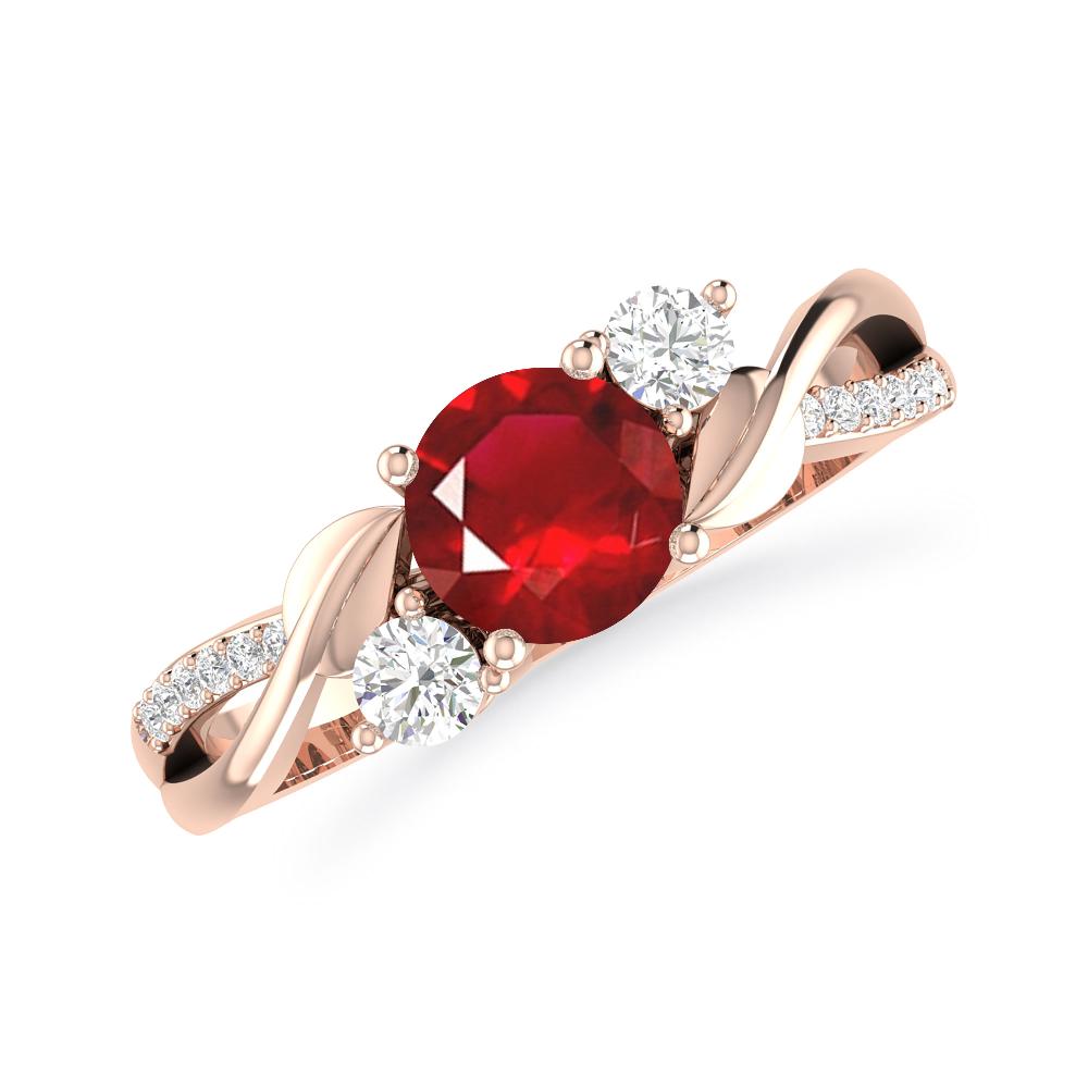 Rose Gold - Ruby