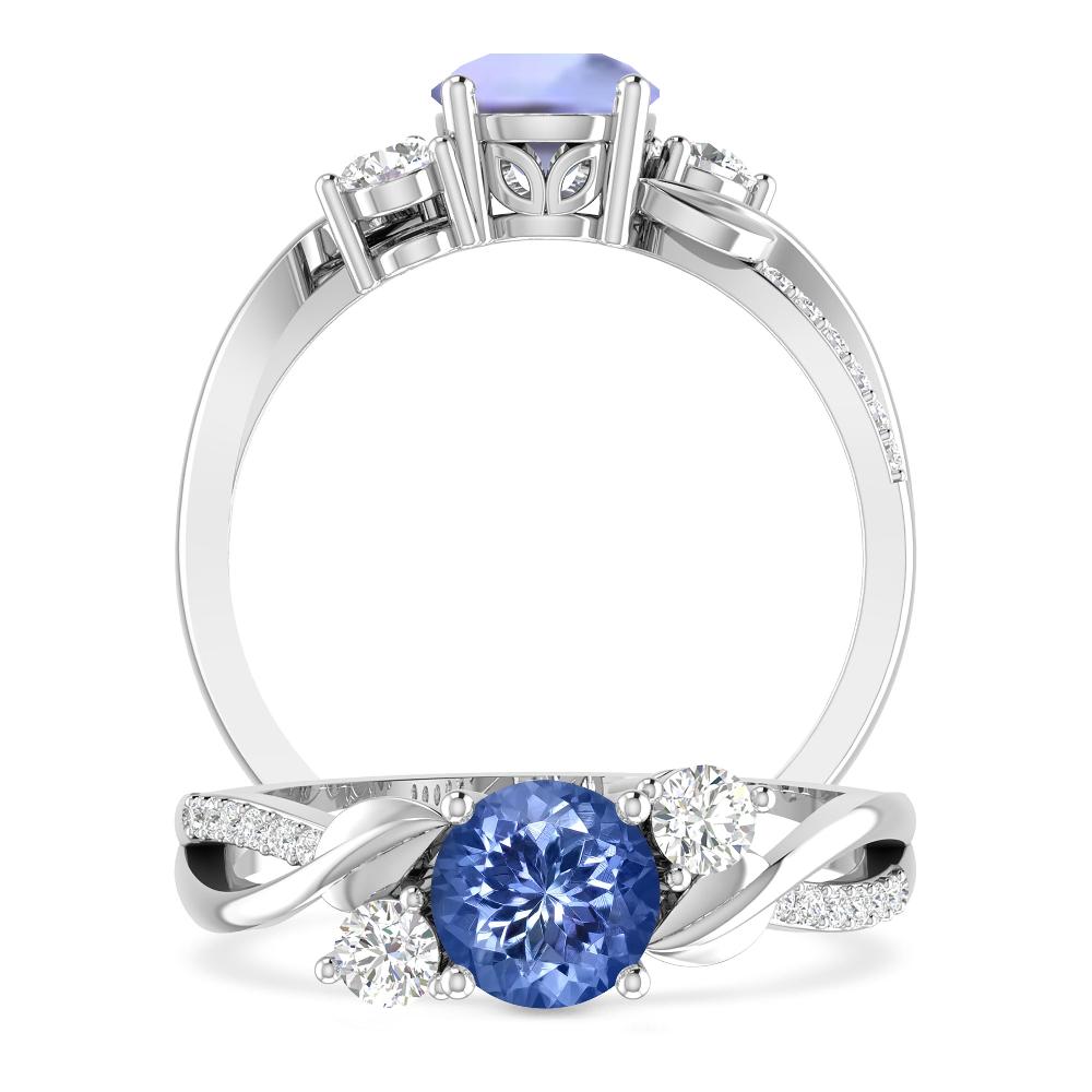 White Gold - Tanzanite