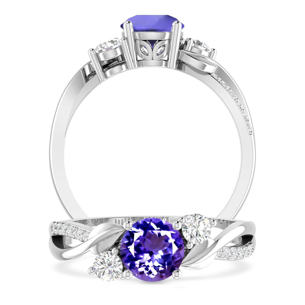 White Gold - Tanzanite