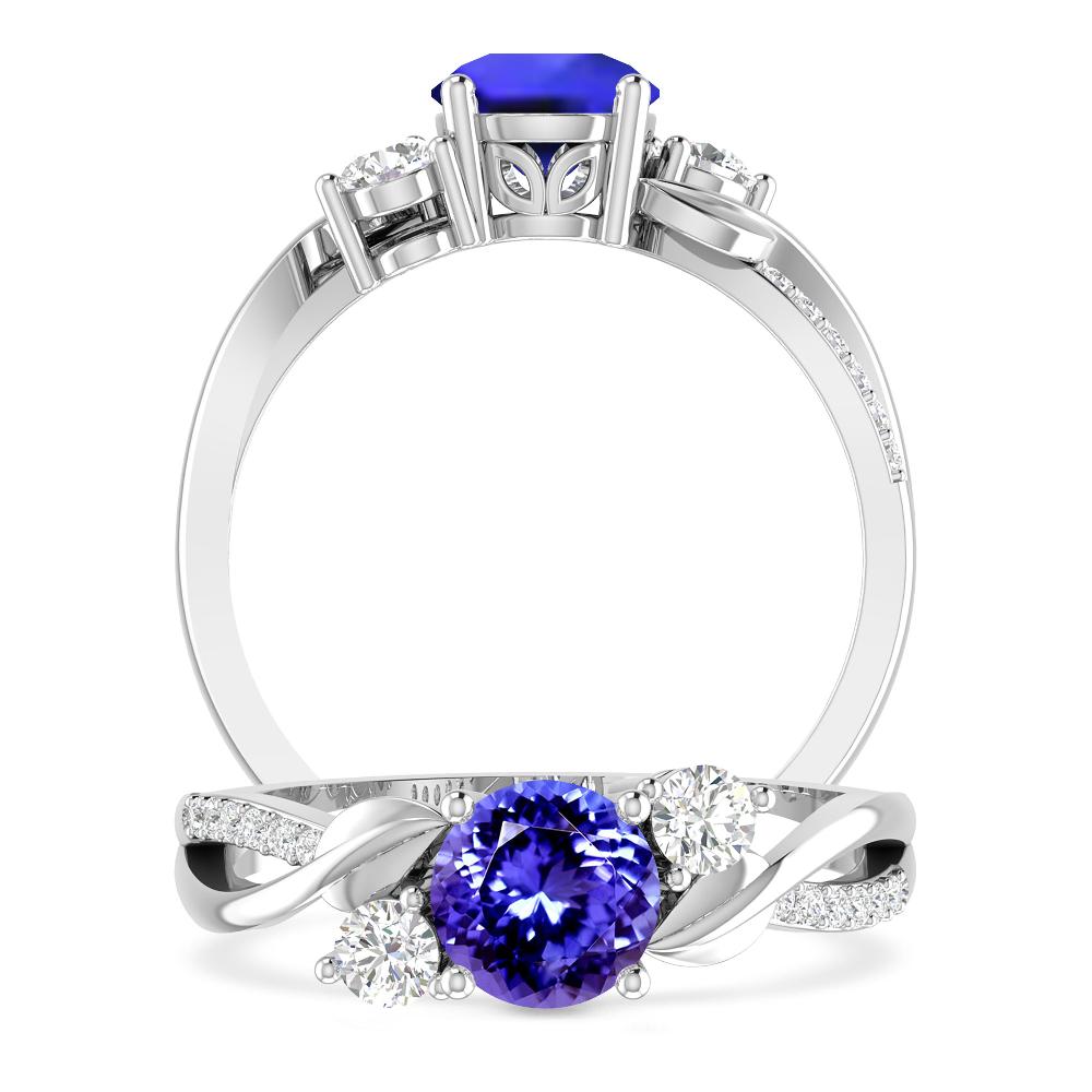 White Gold - Tanzanite