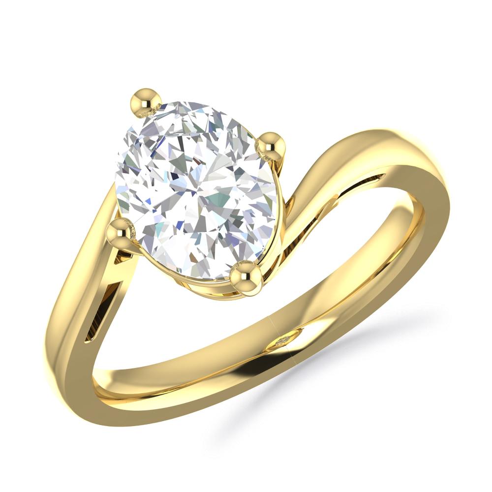 Yellow Gold - Oval