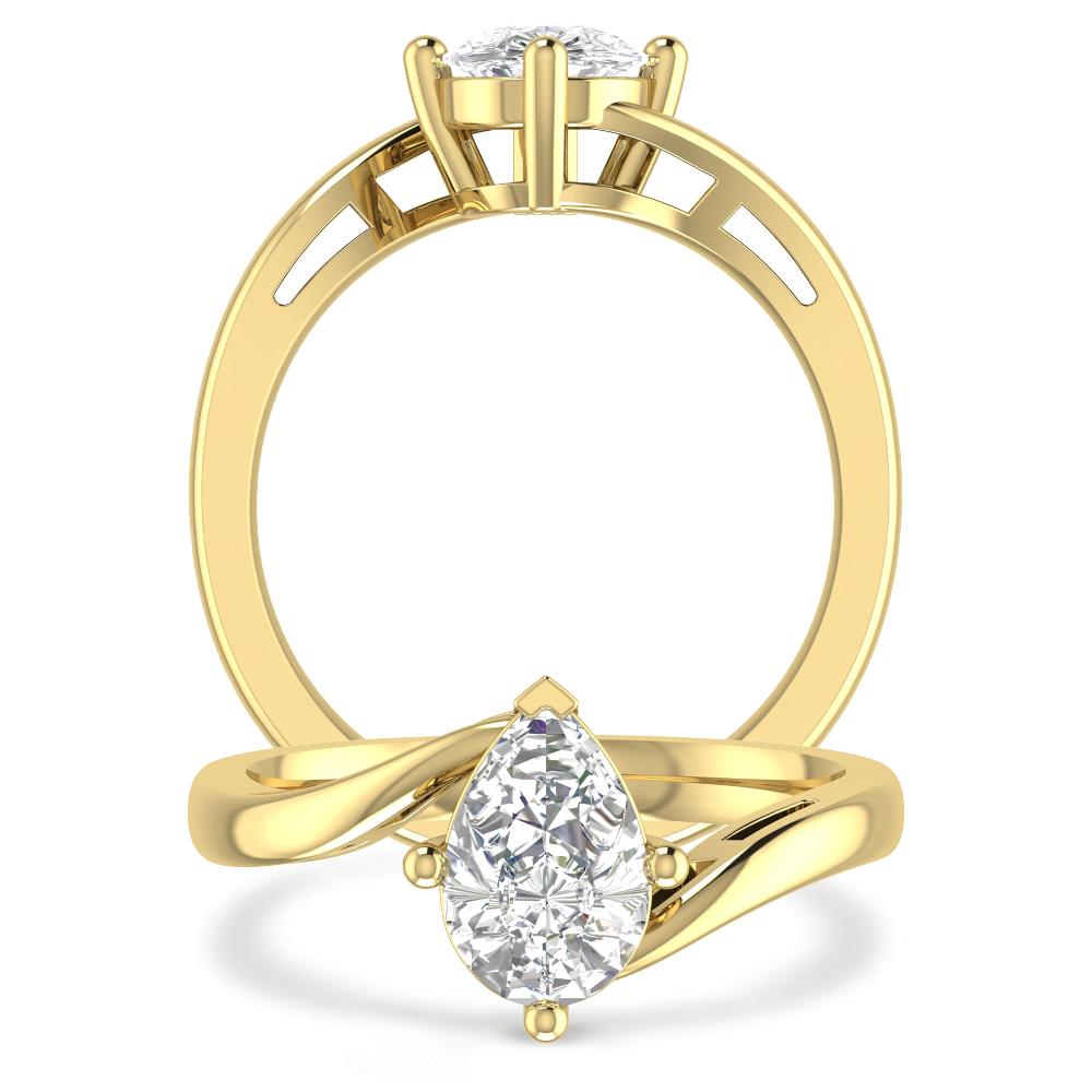 Yellow Gold - Pear