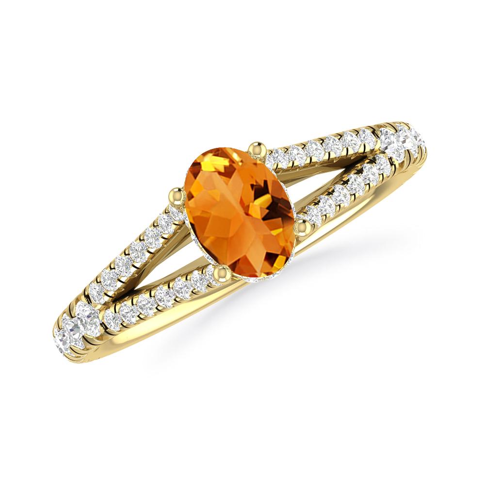 Yellow Gold - Citrine
