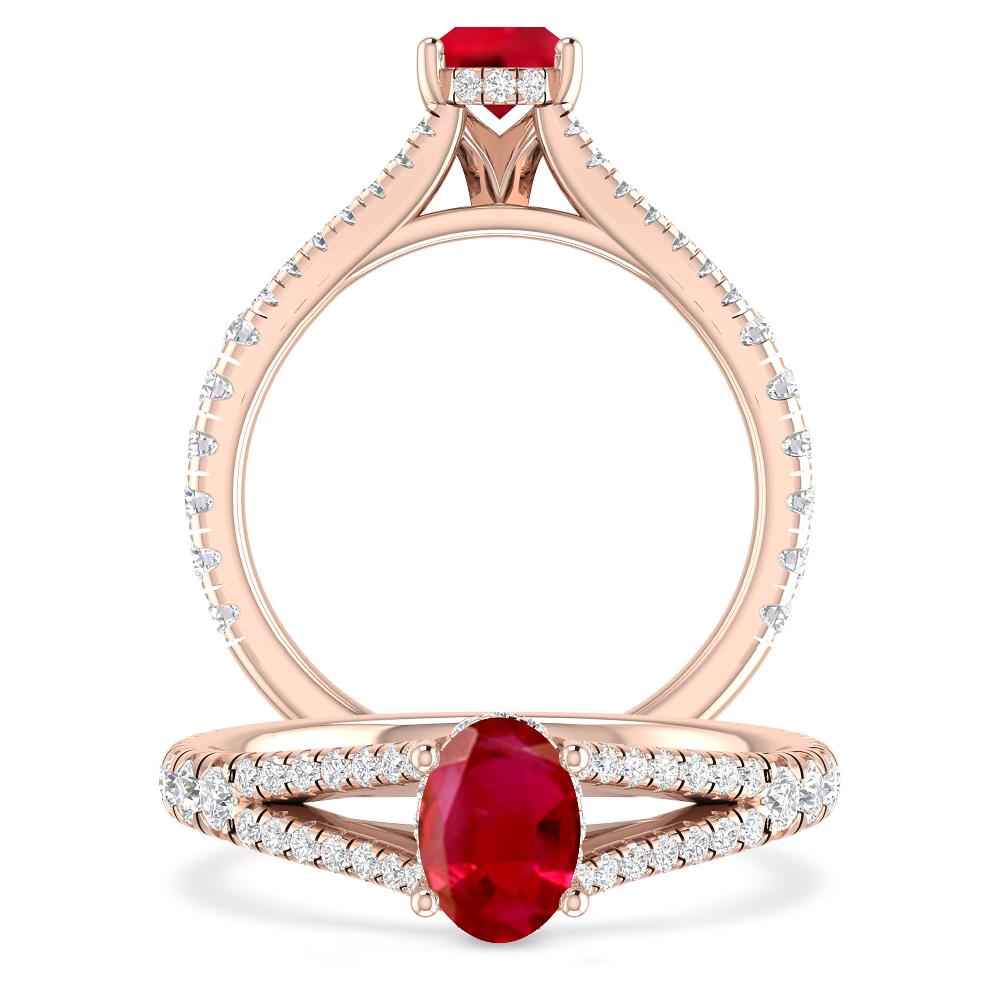 Rose Gold - Ruby