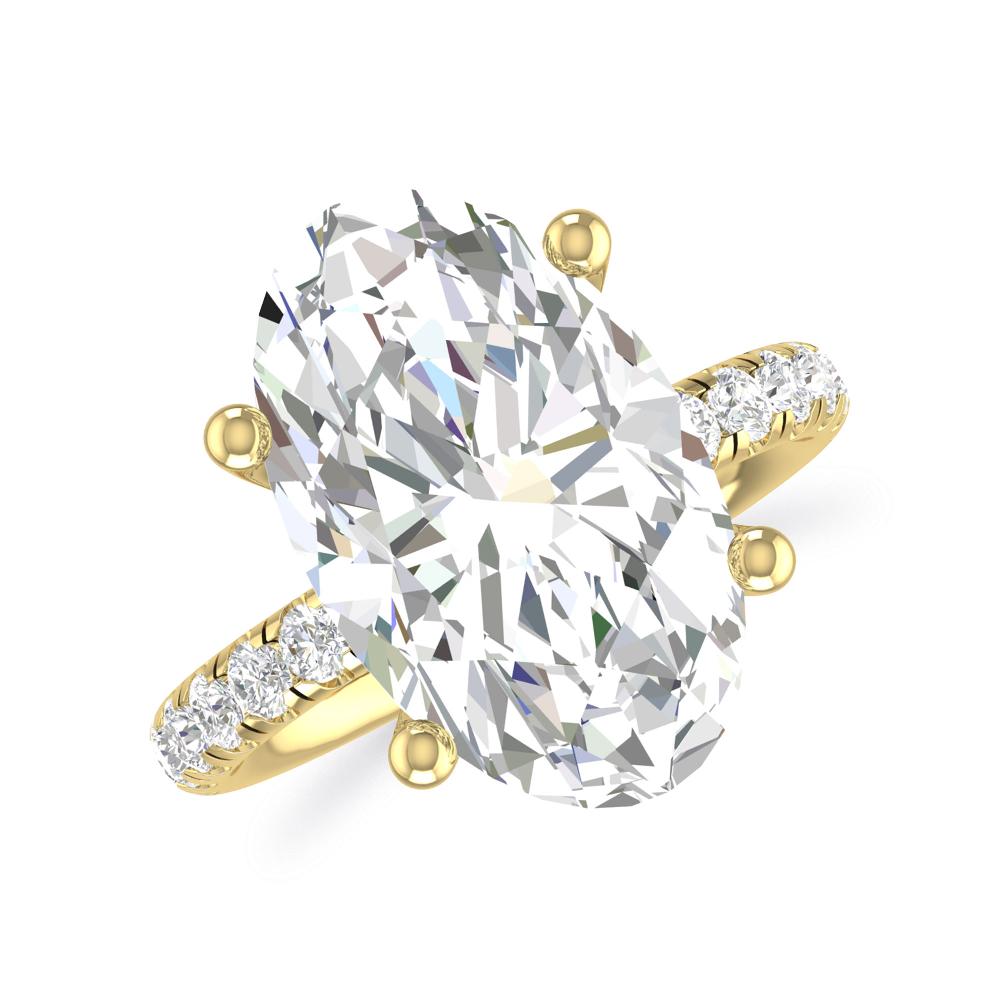 Yellow Gold - Oval
