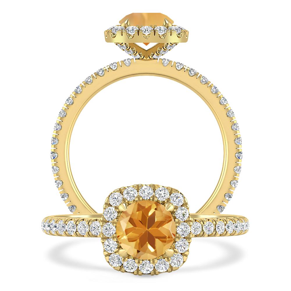 Yellow Gold - Citrine