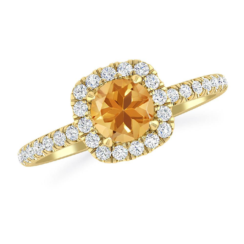 Yellow Gold - Citrine