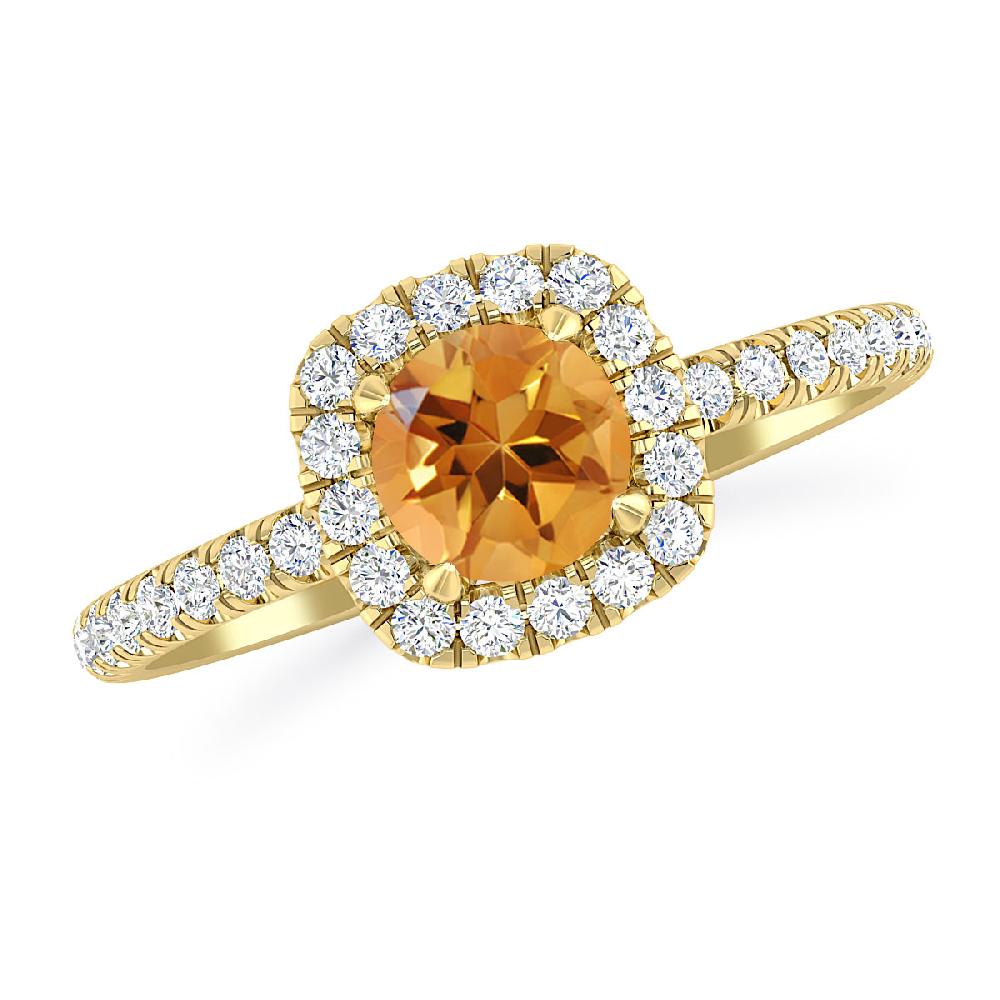 Yellow Gold - Citrine