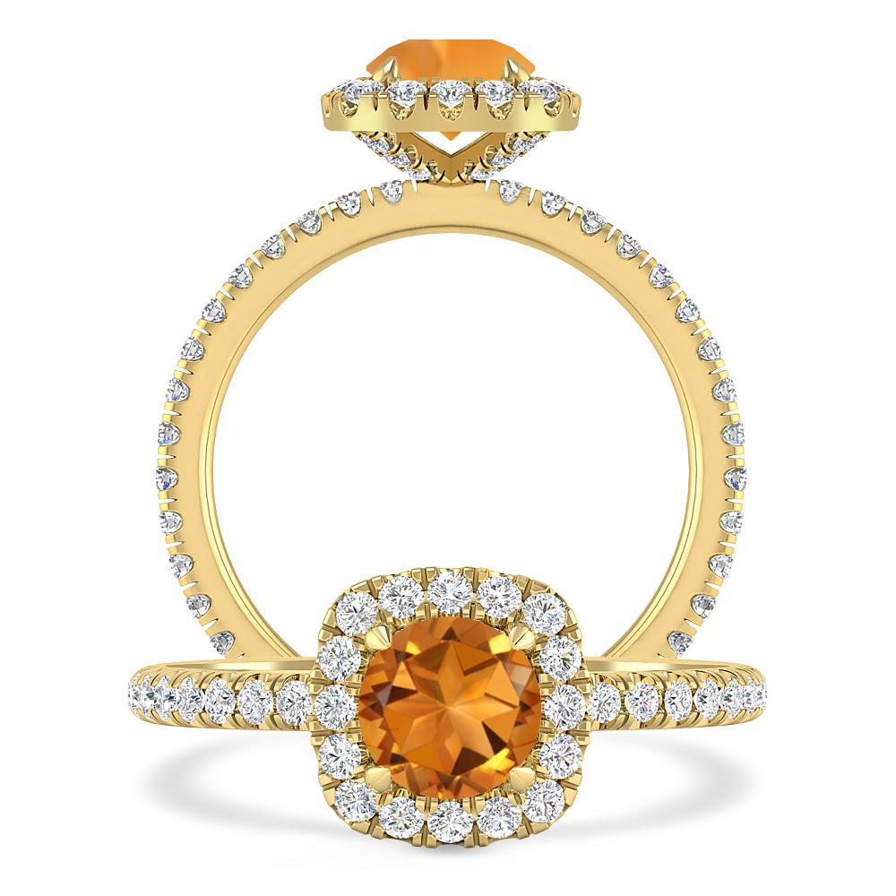 Yellow Gold - Citrine