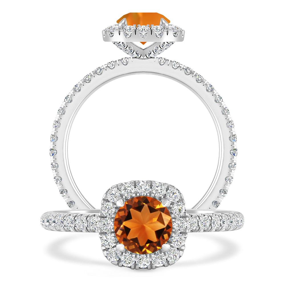 White Gold - Citrine