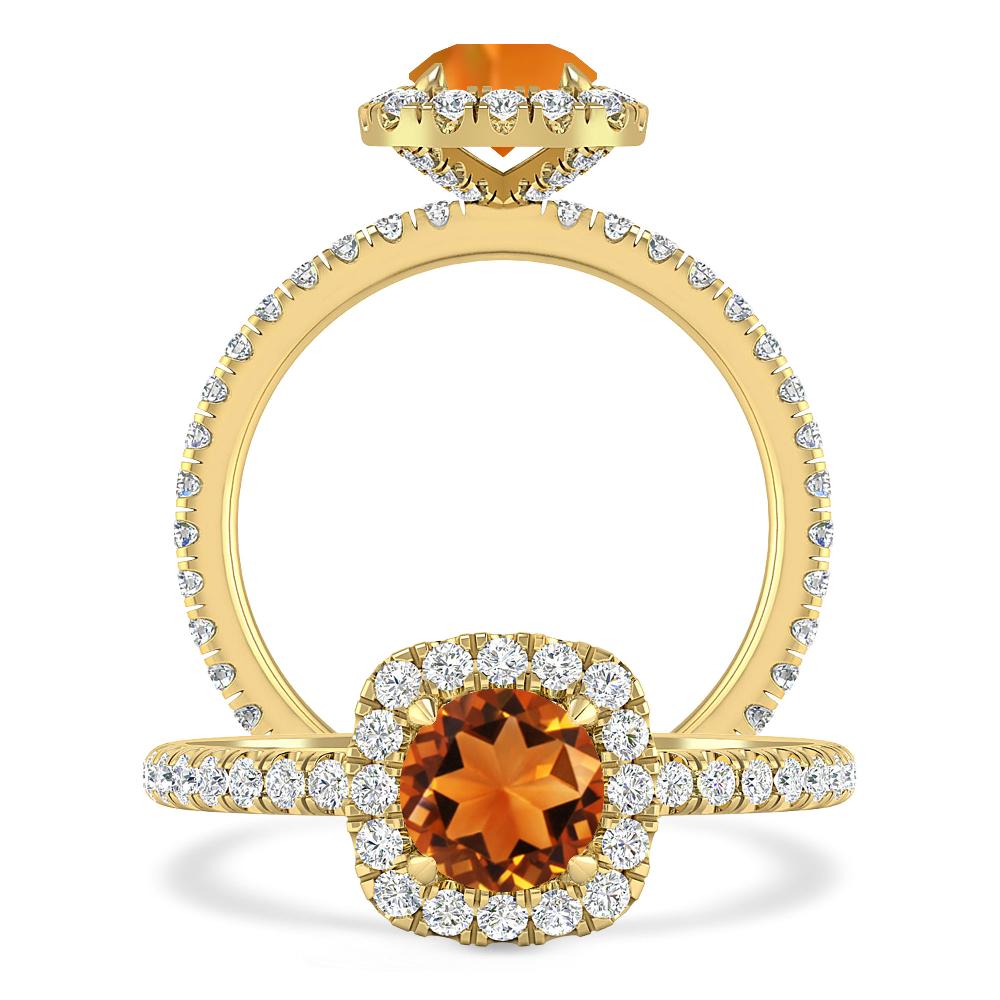Yellow Gold - Citrine