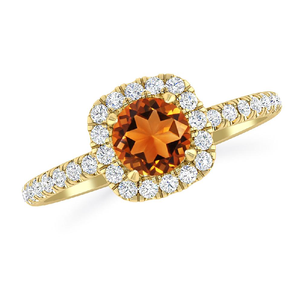 Yellow Gold - Citrine