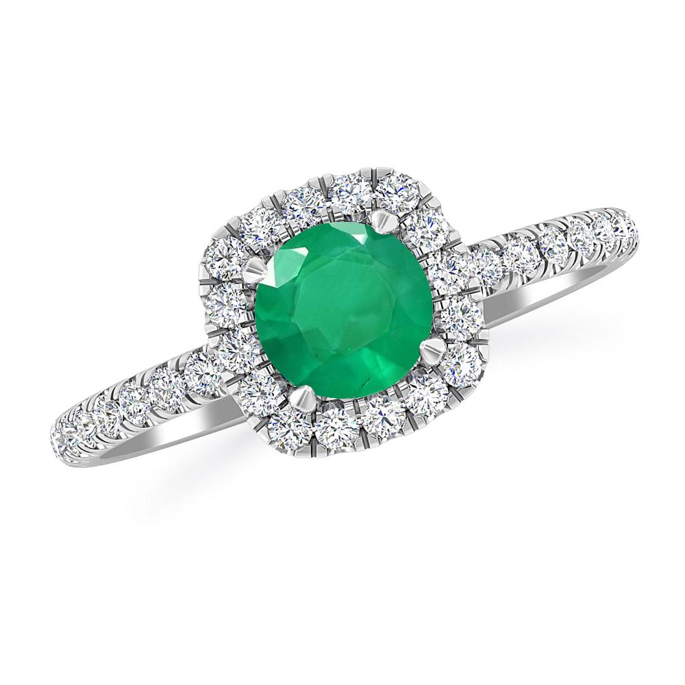 White Gold - Emerald