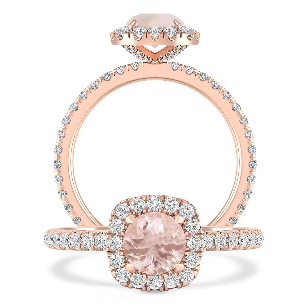 Rose Gold - Morganite